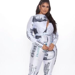 Fashion Nova Money Jumpsuit